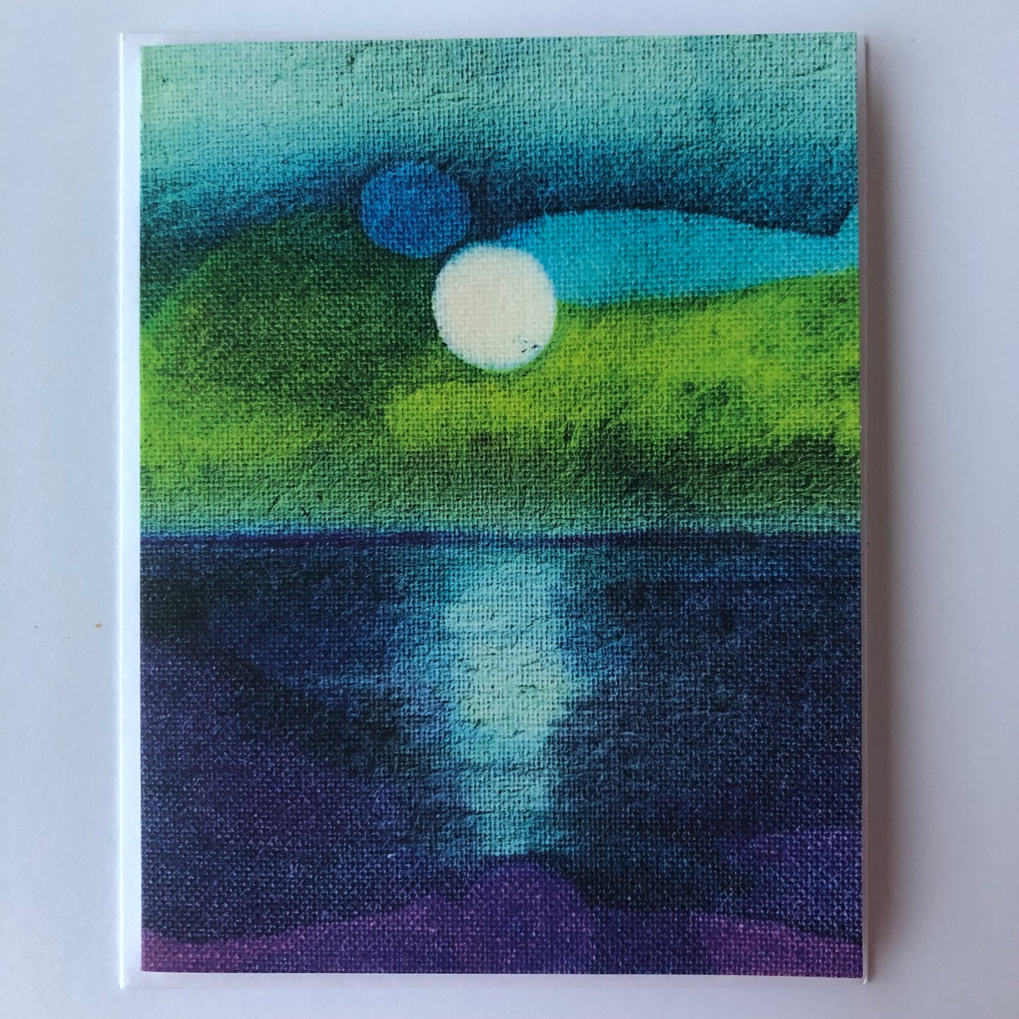Greeting card with Batik print N