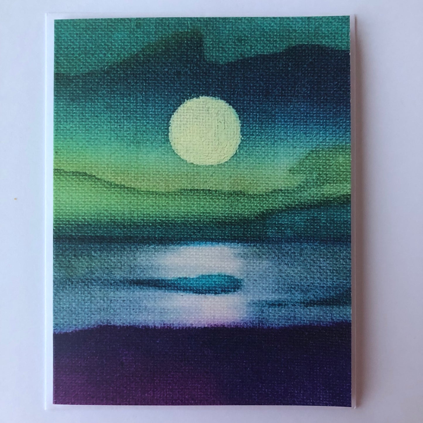 Greeting card with Batik print H