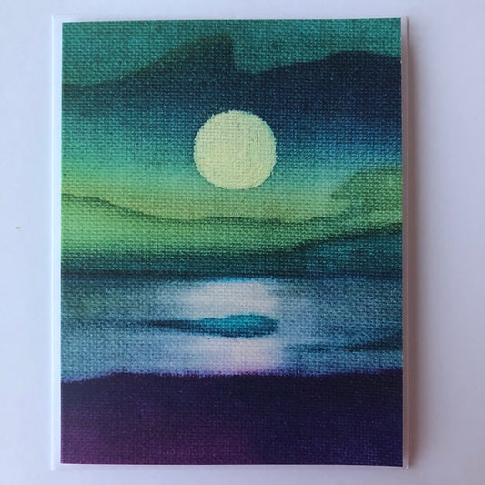 Greeting card with Batik print H