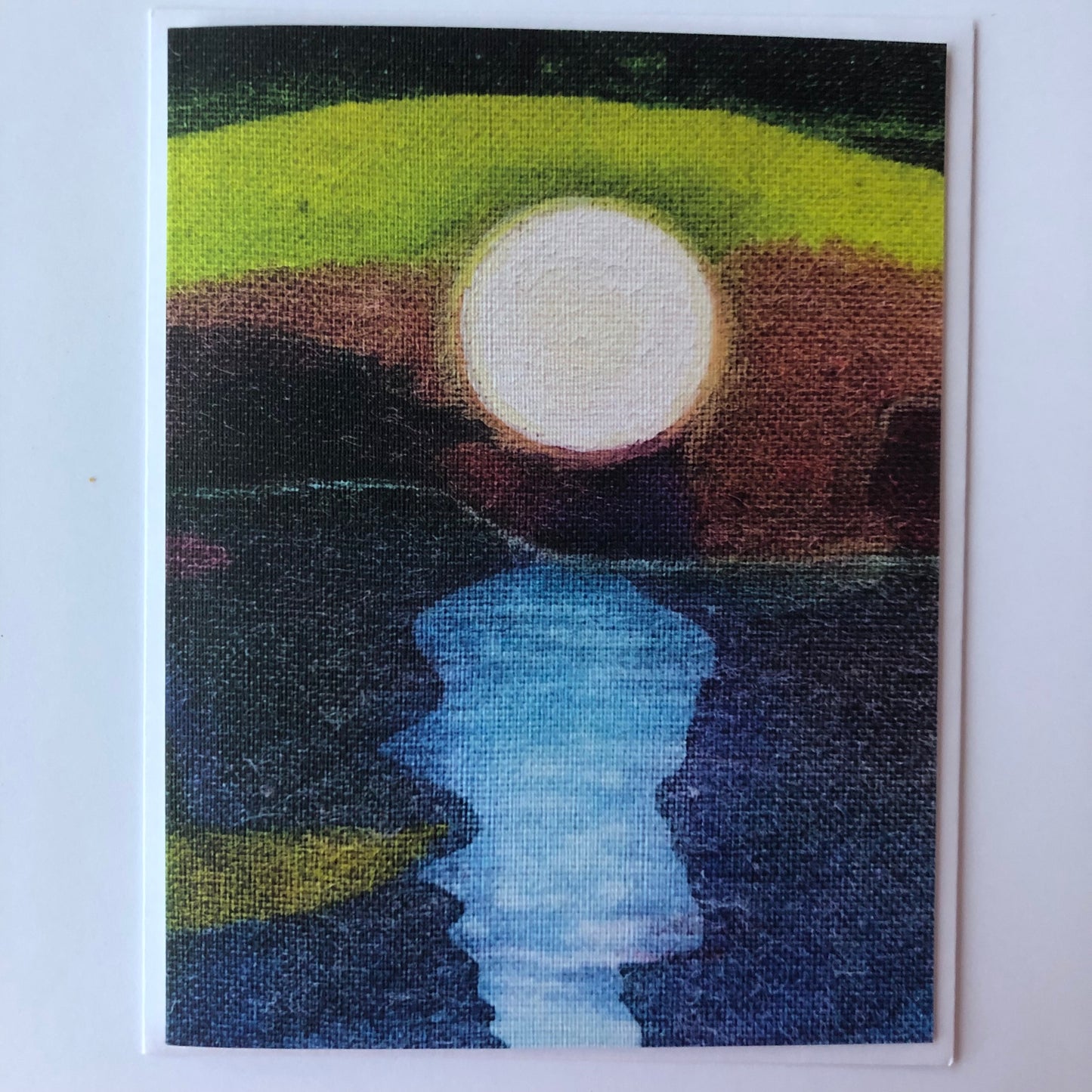 Greeting card with Batik print G