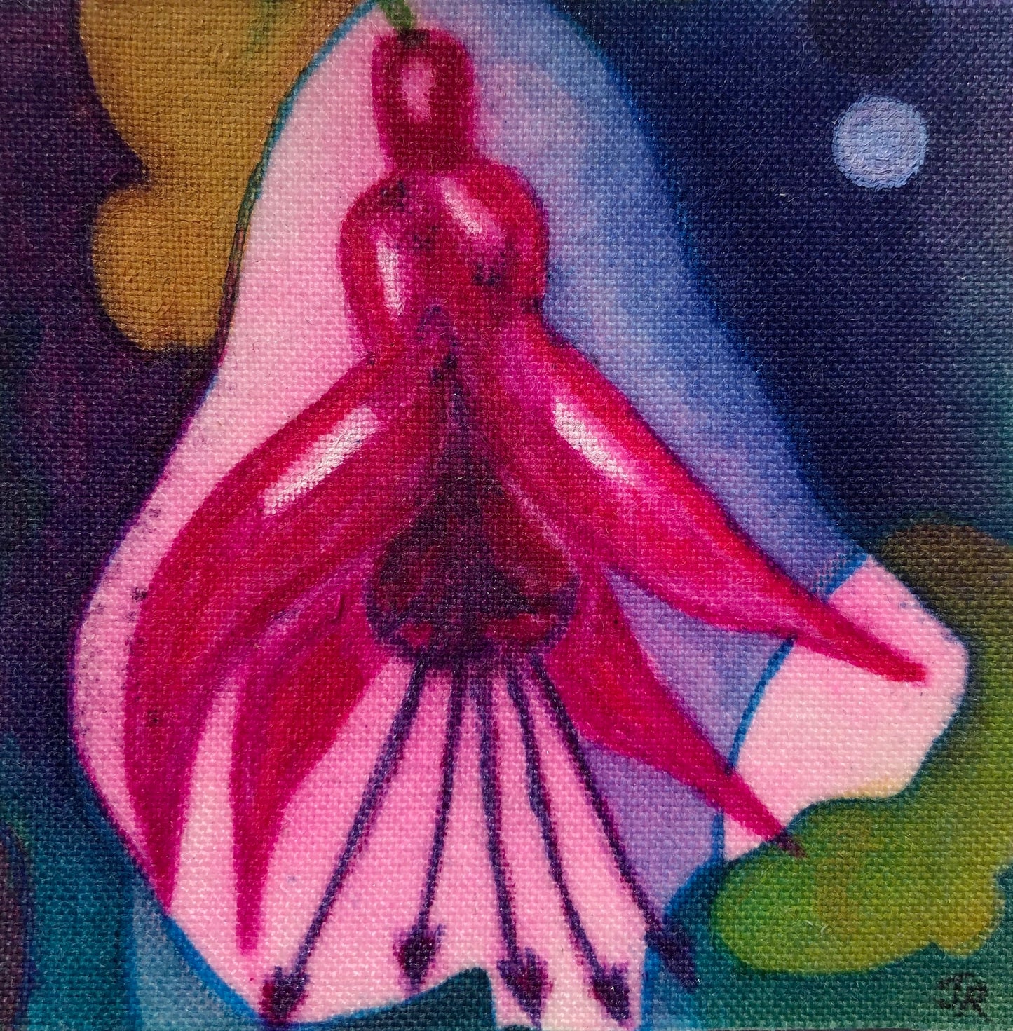 Mini Batik Fuchsia 1