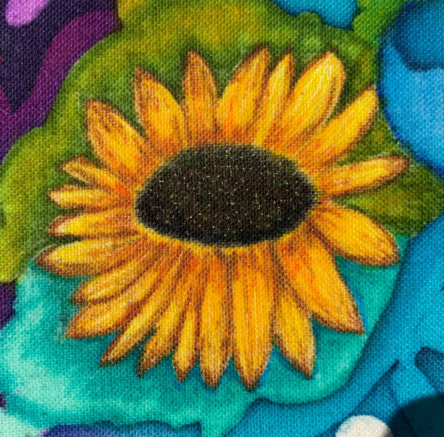Mini Batik Sunflower