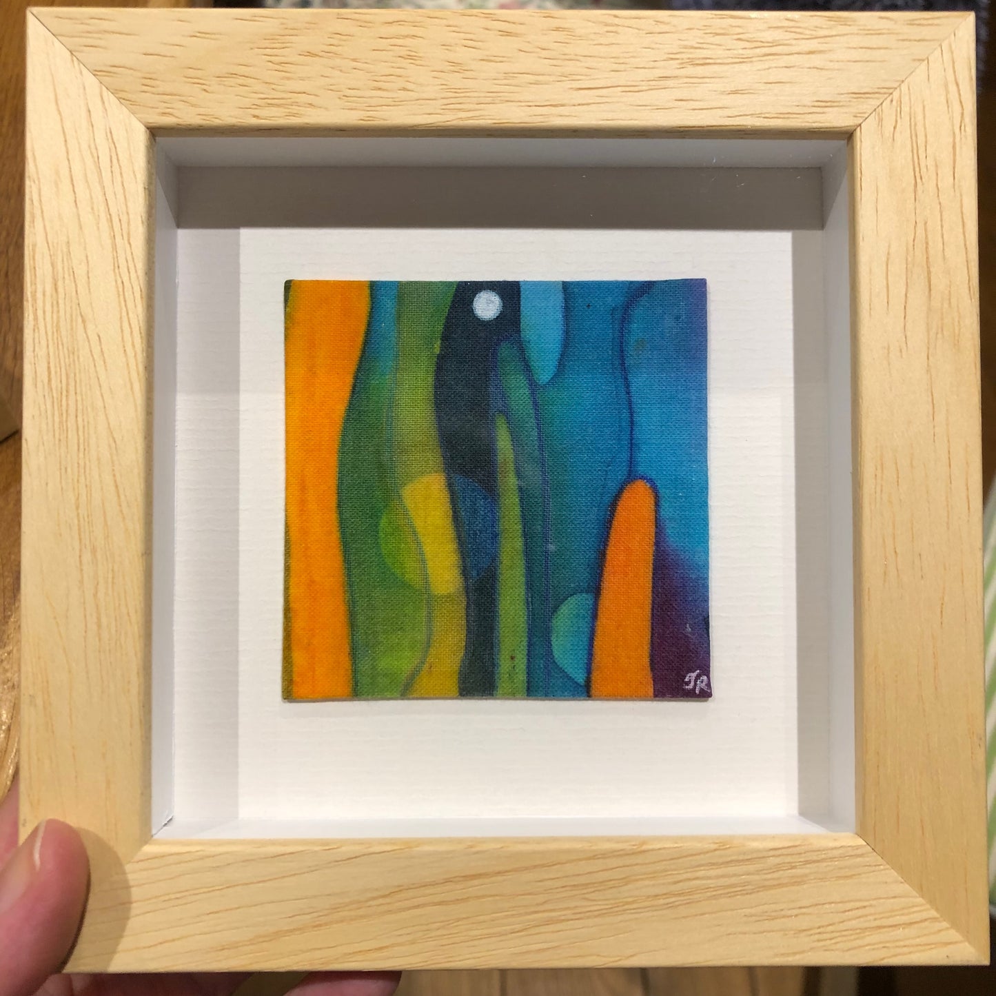 Framed Batik 160 x 160 x 30mm CA