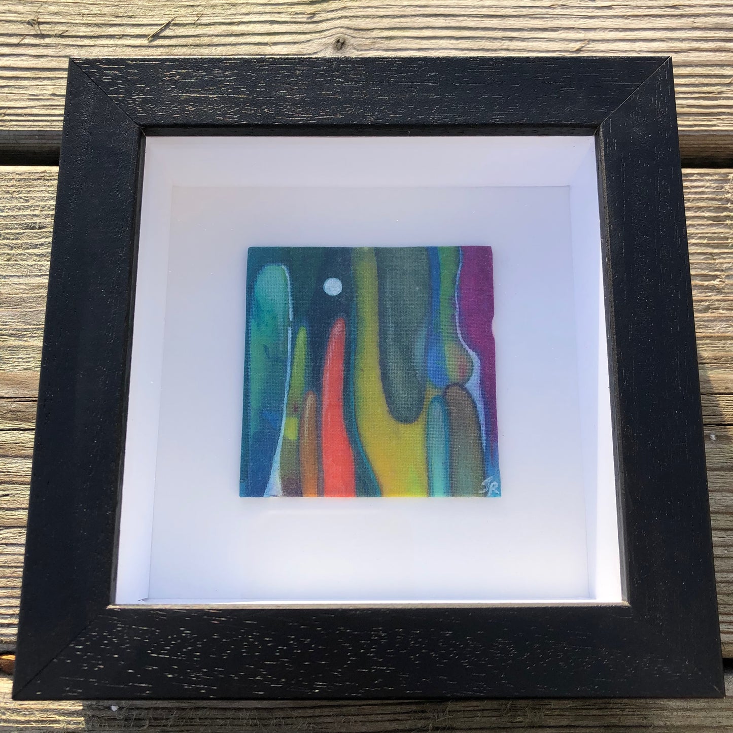 Framed Batik 160 x 160 x 45mm FA