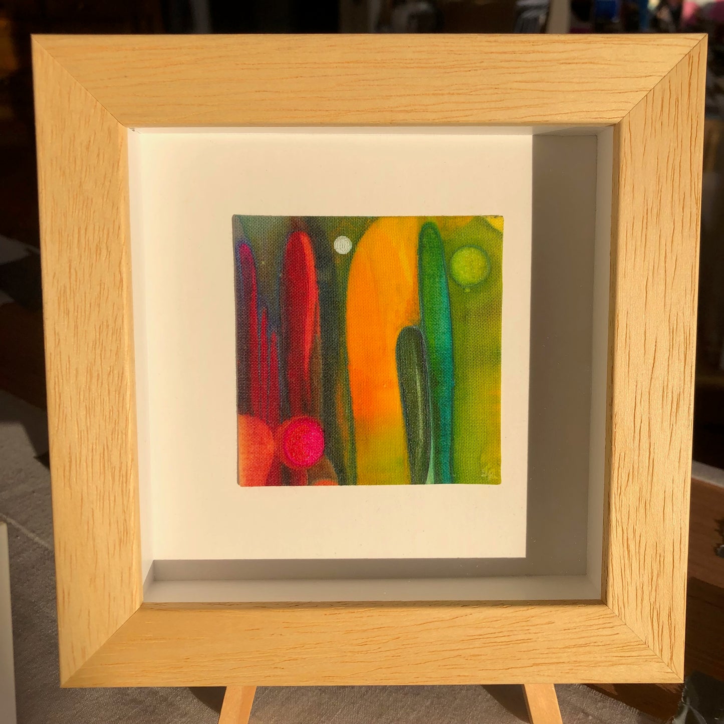 Framed Batik 160 x 160 x 30mm EA