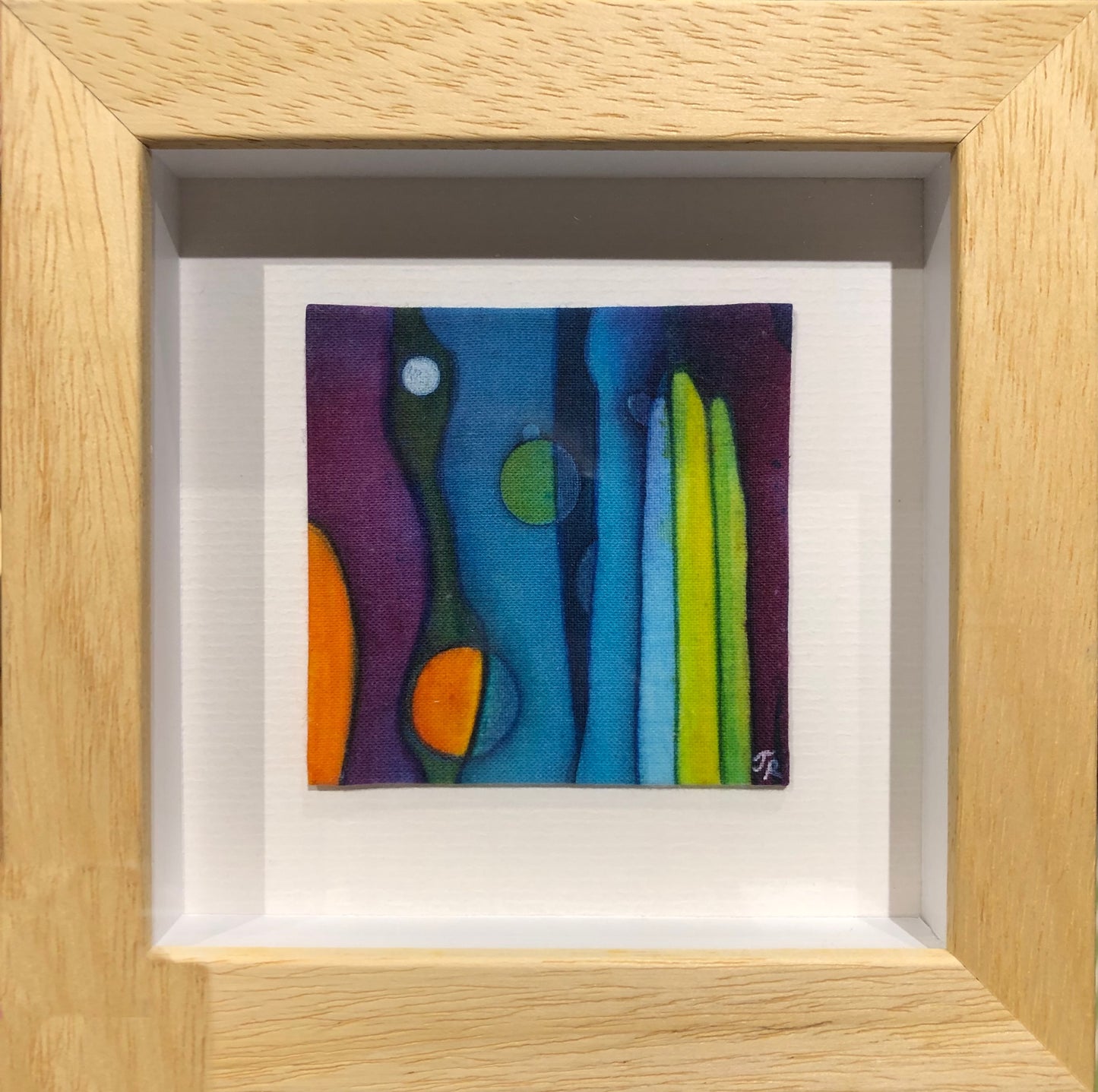 Framed Batik 160 x 160 x 30mm BA