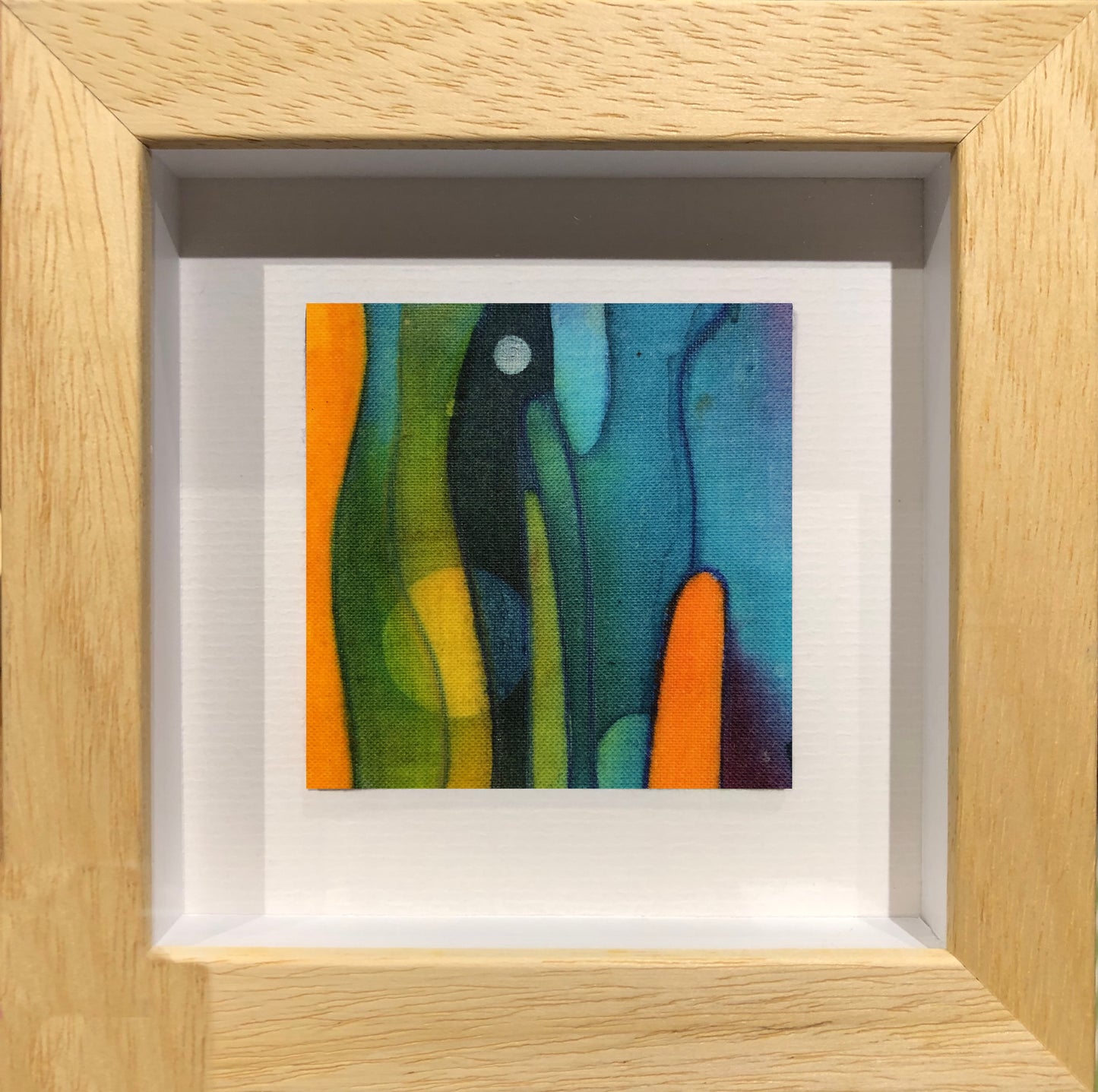 Framed Batik 160 x 160 x 30mm CA