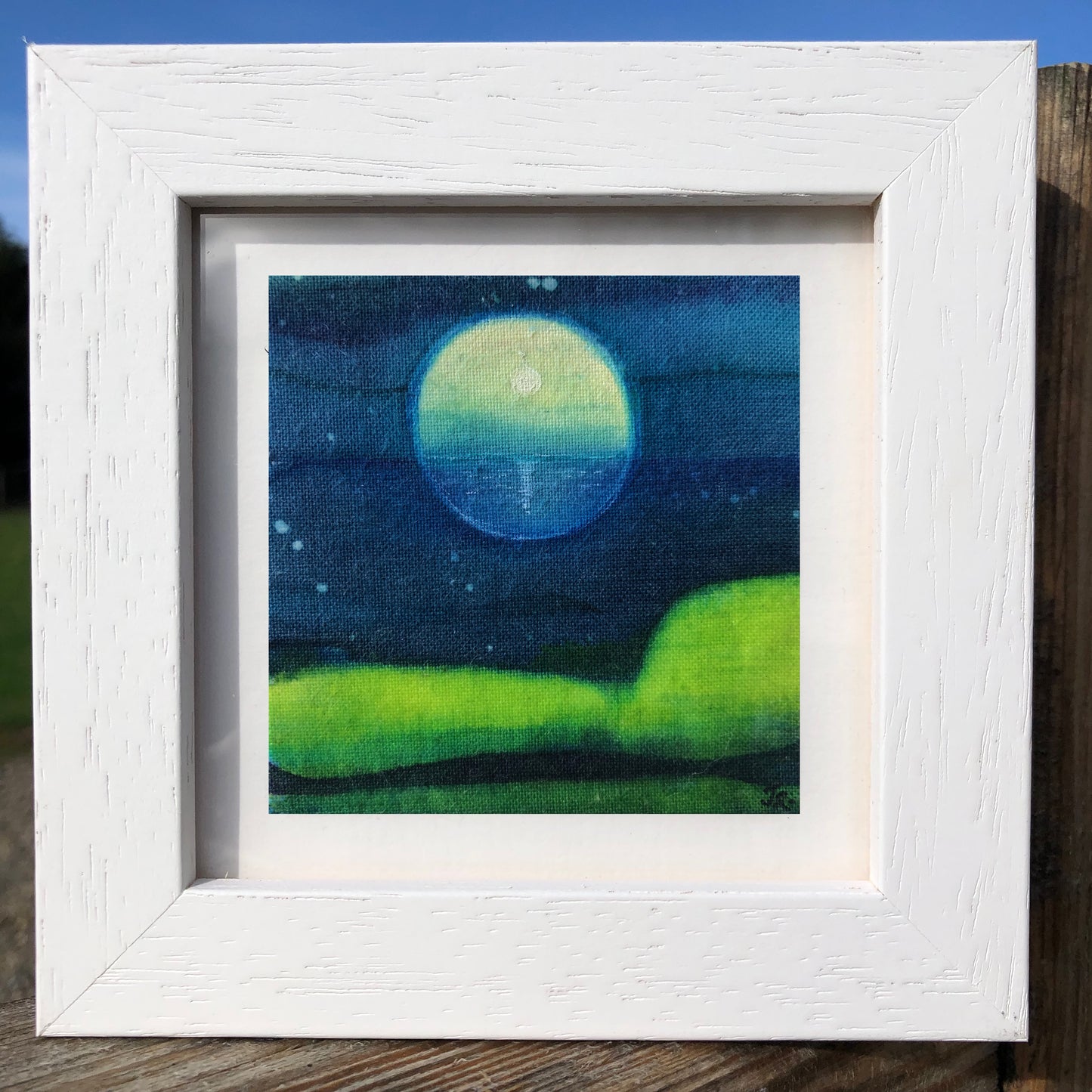 Framed Batik 130 x 130 x 40mm EW