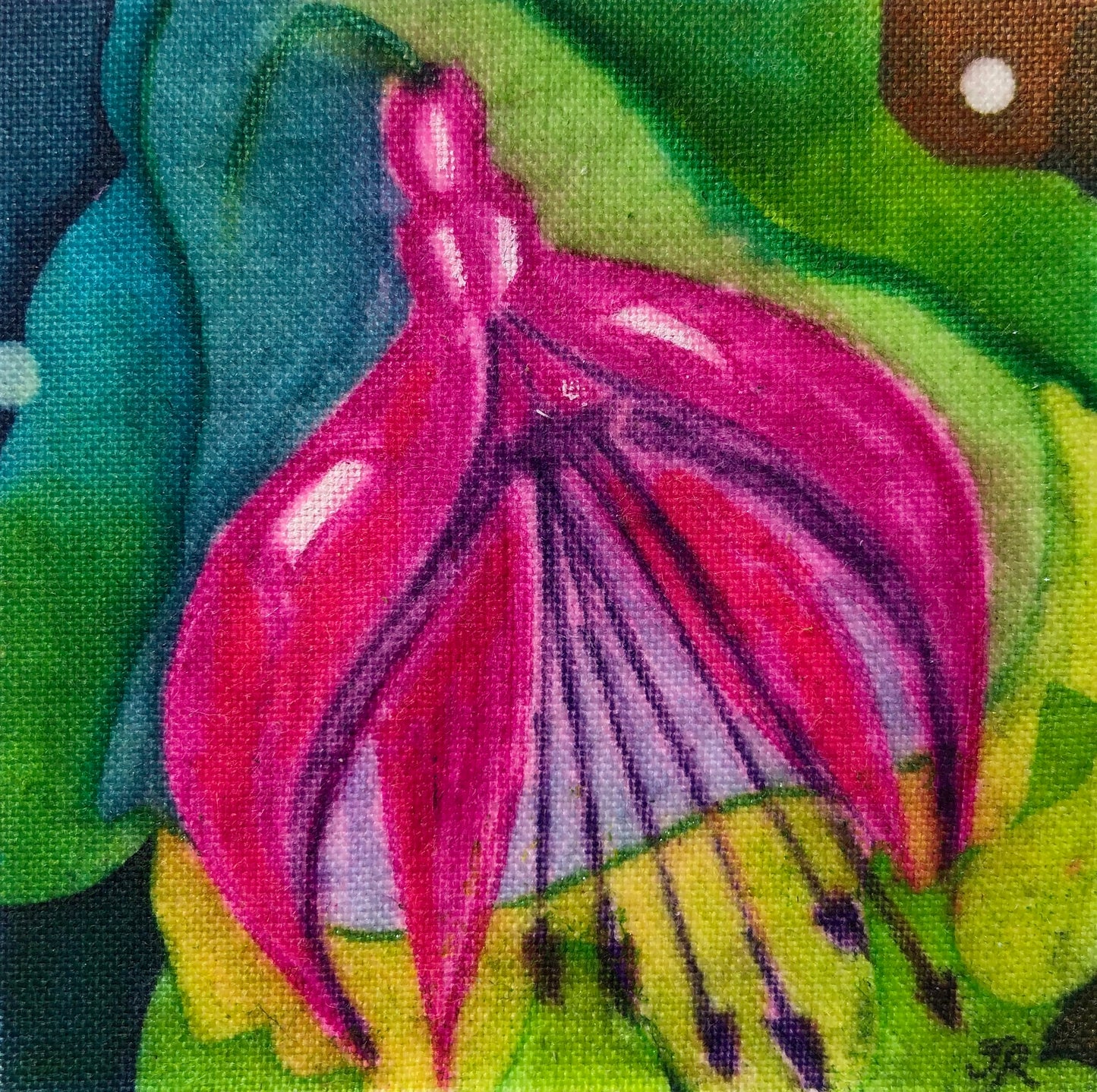 Mini Batik Fuchsia 2