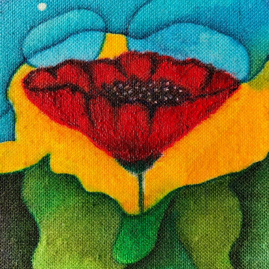 Mini Batik Poppy 3