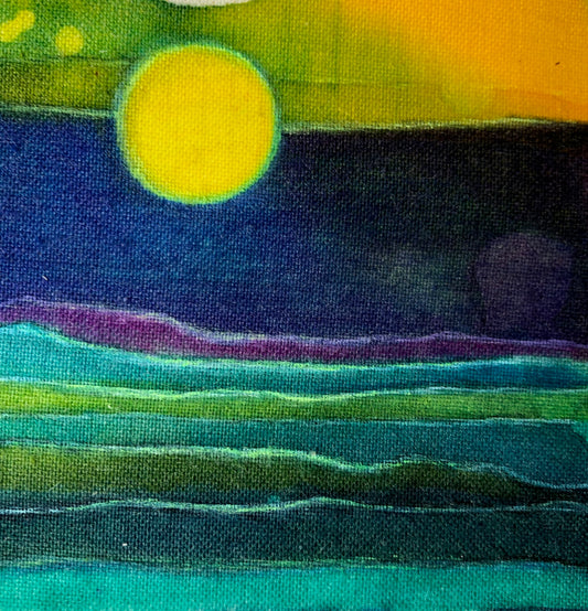 Framed Batik 130 x 130 x 30mm