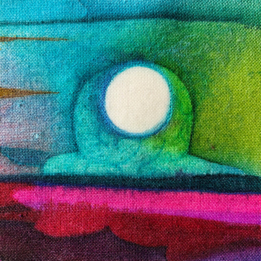 Framed Batik 130 x 130 x 40mm CW