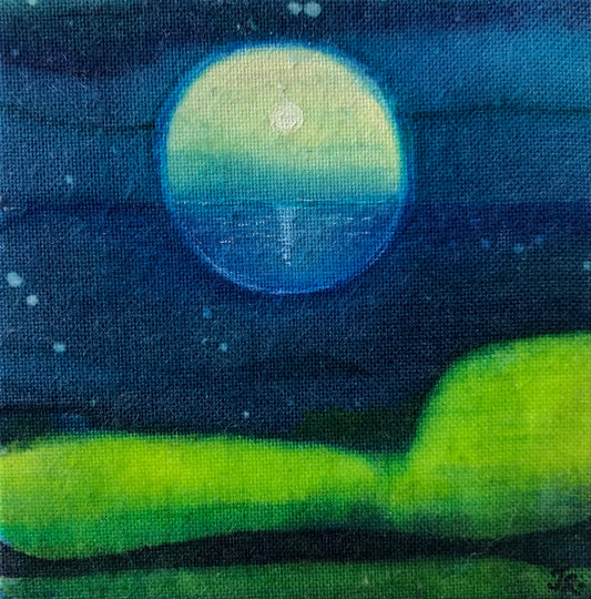 Framed Batik 130 x 130 x 40mm EW